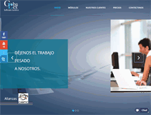 Tablet Screenshot of globalex.cr